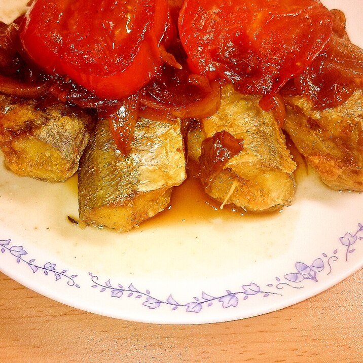 安アジがオシャレに 小アジの洋風甘酢かけ レシピ 作り方 By ねここ25 楽天レシピ